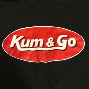 Kum & Go gas station shirt